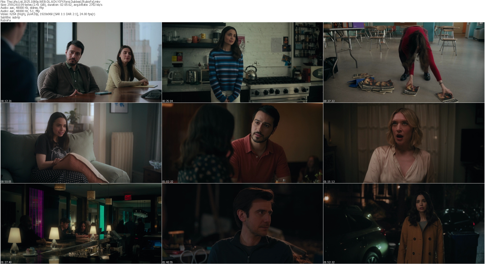 دانلود فیلم The Life List 2025 دوبله فارسی